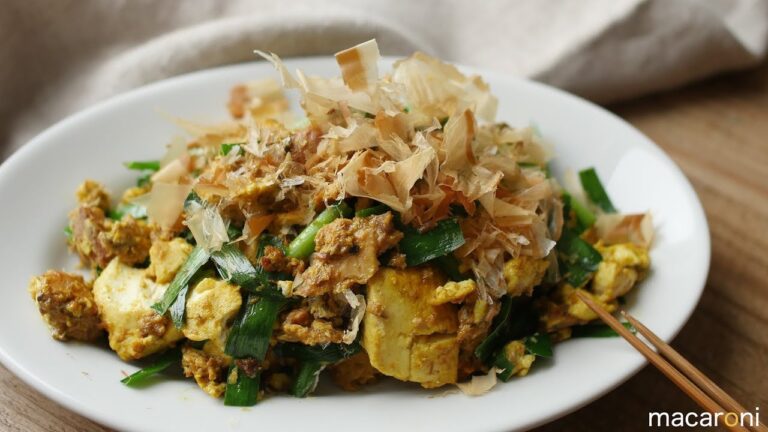 コクと旨味がたまらん！ さば缶の カレー チャンプルー のレシピ 作り方