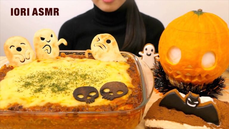【ASMR / 咀嚼音】ハロウィンパーティー HELLOWEEN 할로윈 【Eating Sounds】