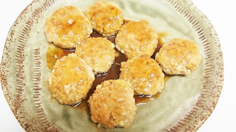 えのき入りヘルシーつくねの作り方レシピ