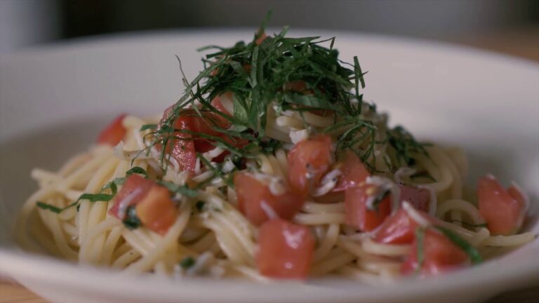 Movie Recipe File No1.トマトとしらすの冷製パスタ
