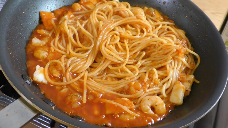 【保存版パスタ】料理人が教える簡単で美味しいペスカトーレの作り方