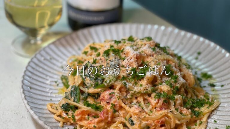 【10分でレストランのパスタ】カニ缶で作る冬のおすすめパスタ