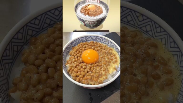 【富豪刑事】悪魔の納豆ご飯を再現してみたら美味すぎた！#shorts