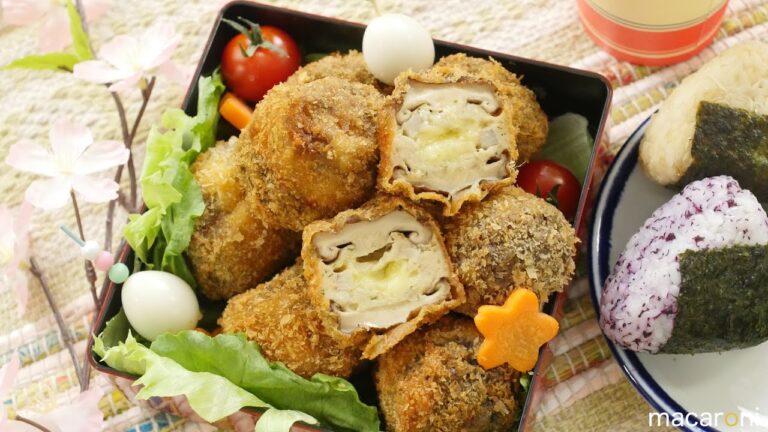 おいしさ２倍！ ダブル しいたけの 肉詰め チーズ イン フライ のレシピ 作り方