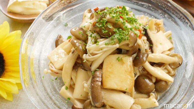 試してビックリ！ ウスターソースで バルサミコ風 きのこ マリネ のレシピ 作り方