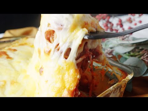 【のび〜るチーズがくせになる！】ミートスパグラ🍝