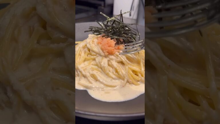 料理人がたどりついた明太クリームパスタ