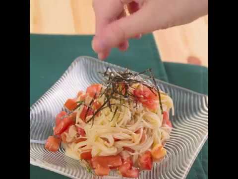 暑い夏にさっぱりとポン酢が決め手 フレッシュトマトとツナのそうめん ｜ moguna[モグナ]