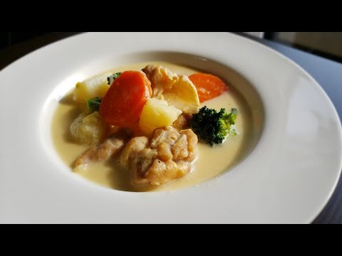 【チキンのクリーム煮】作り方