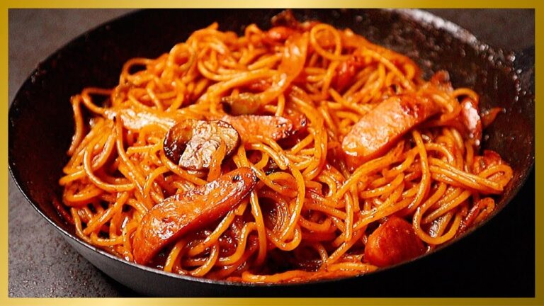 パスタは茹でるな！今までのナポリタンを超えた『極ナポリタン』の作り方