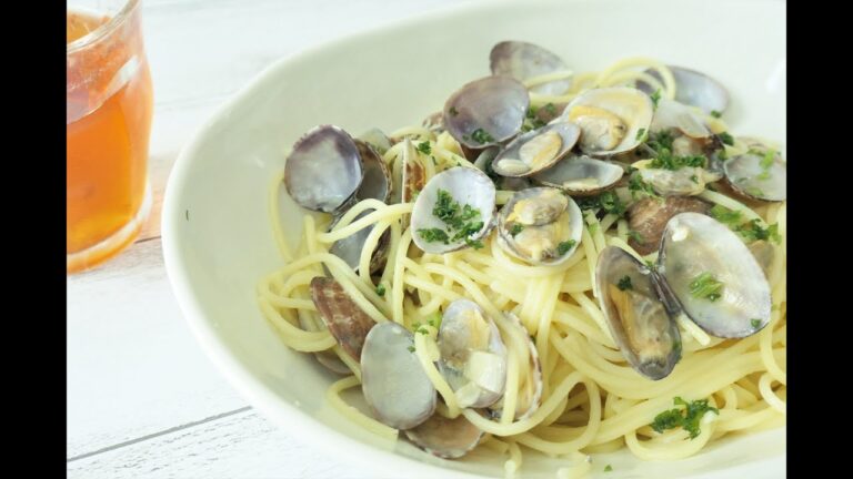 ☆あさりが美味すぎ！ボンゴレ・ビアンコ☆【簡単/パスタ】にんにく香る塩味パスタ！