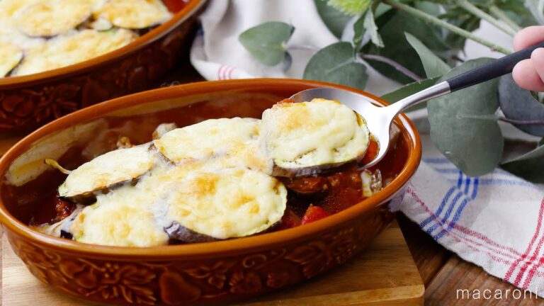 【なすのミートグラタン】なすとミートソースが相性抜群！旨み凝縮♪｜macaroni（マカロニ）