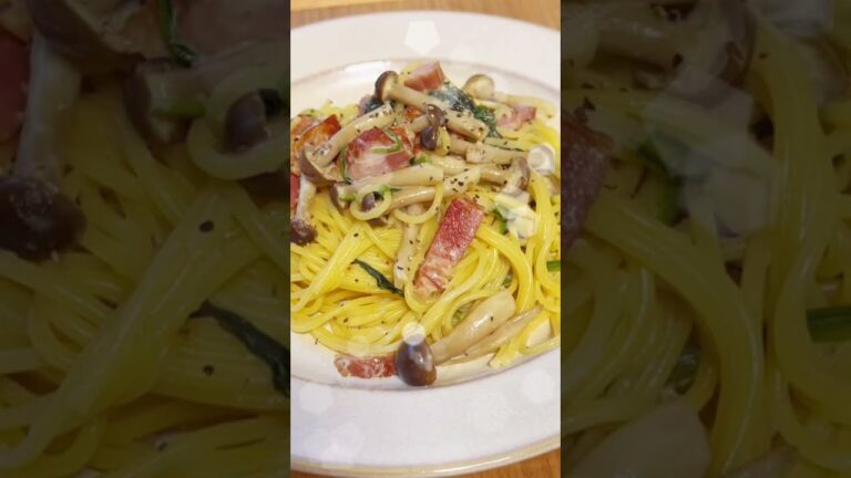 【楽ウマ！】濃厚クリームパスタ