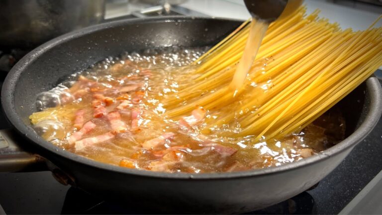 大盛ワンパン｜【カルボナーラ】失敗しない！４人前を一気に作るコツ