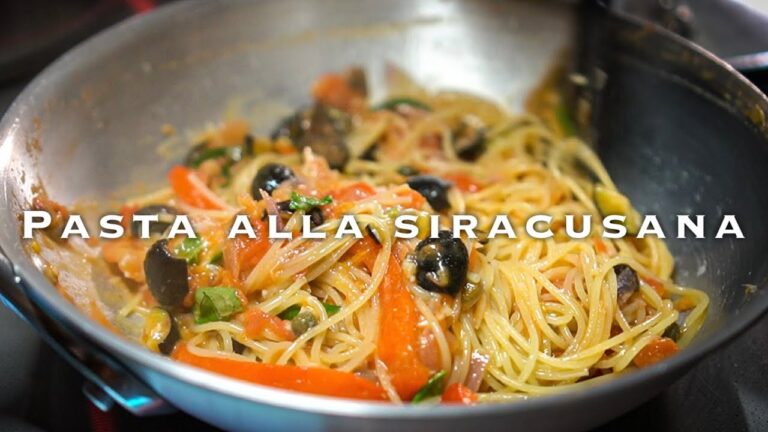 【シェフの賄いパスタ】ソース職人のイタリアン＜野菜たっぷり＞爽やかなシチリアの香り