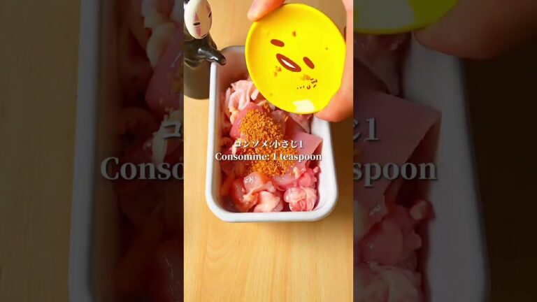 【500万再生された！ネギ塩レモンチキン】 #shorts