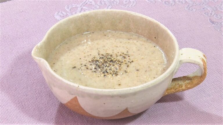 きのこのポタージュ【キチキチキッチン】