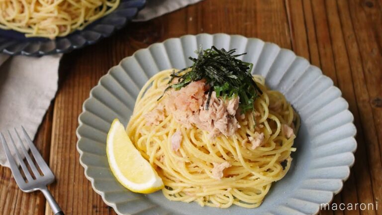 【すぐ麺】和えるだけ！ツナマヨ明太パスタ