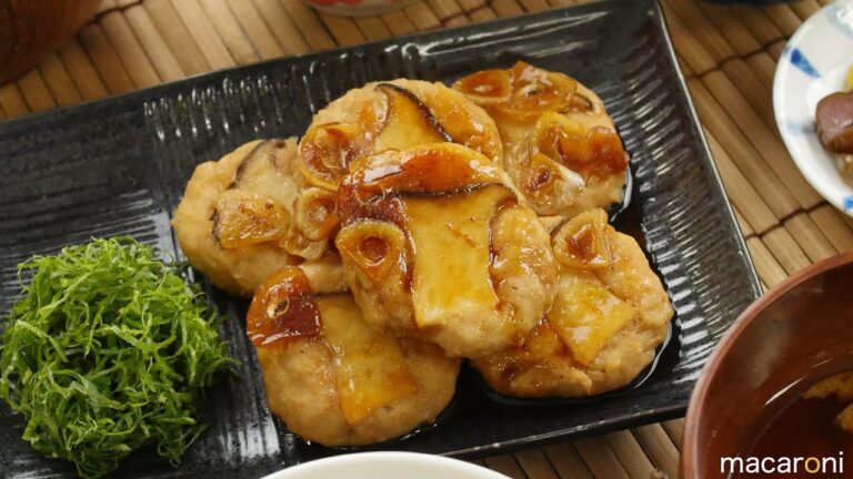 コリコリ食感！ にんにく 香る ガリポン エリンギ 鶏つくね のレシピ 作り方