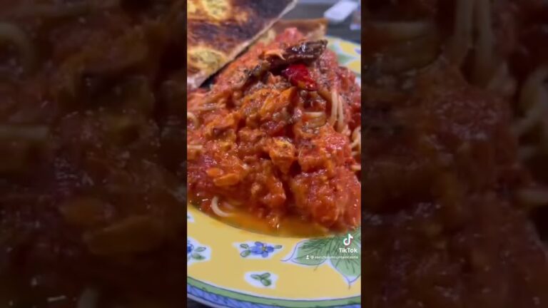 ツナアラビアータ🍝🌶