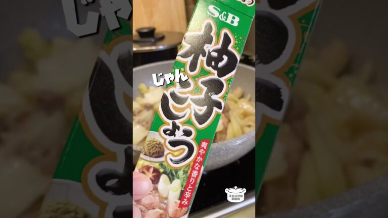 甘酢煮込みに柚子胡椒を加えた、豚肉と白菜が美味しい絶品料理【毎日レシピ】