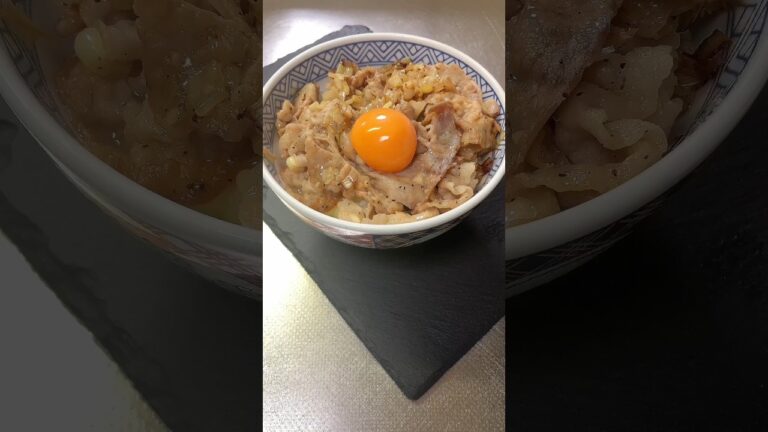 正直タレだけで飯が食える！ネギ塩レモン豚丼の作り方#shorts