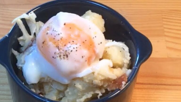 カリカリベーコンのポテトサラダの作り方｜How to Make Crispy bacon's potato salad