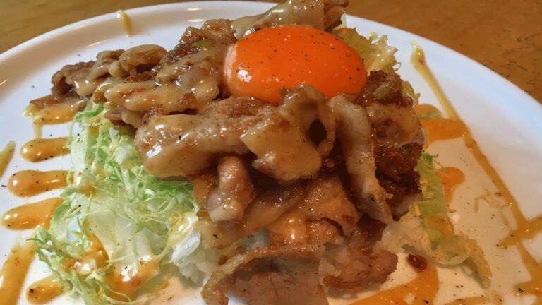 【豚バラ肉のスタミナ丼】簡単！旨い！ガッツリご飯がすすむ男飯
