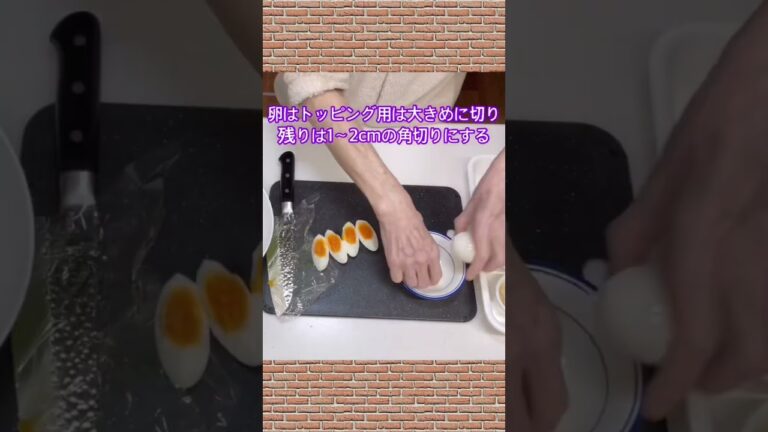 春キャベツと卵とハムのごまマヨサラダの作り方♪#shorts#shokenママ#春キャベツのサラダ