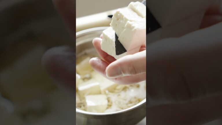 【ダイエット】ちょっと普通じゃない『えのき豆腐のスープ』作り方#shorts