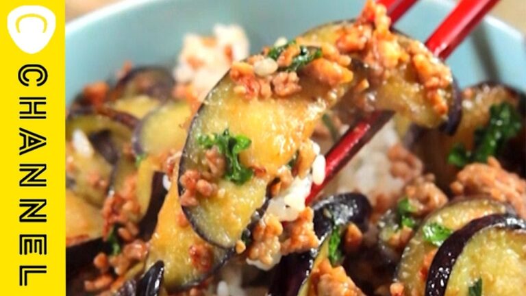 なすとひき肉のスピードスタミナ丼 たった5分で完成!! ｜C CHANNELレシピ