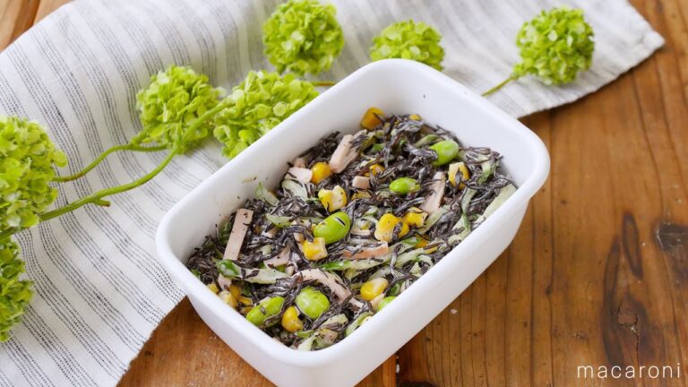 【ひじきのマヨサラダ】作り置きにぴったりサラダ！栄養満点♪｜macaroni（マカロニ）