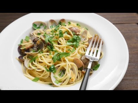 【基本のお料理】ボンゴレ・ビアンコの作り方【パスタ】