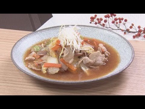 白菜と豚肉のうま煮