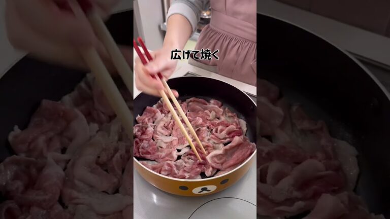 これうますぎ！胃袋掴んだネギ塩豚|旦那に作るお弁当　#shorts