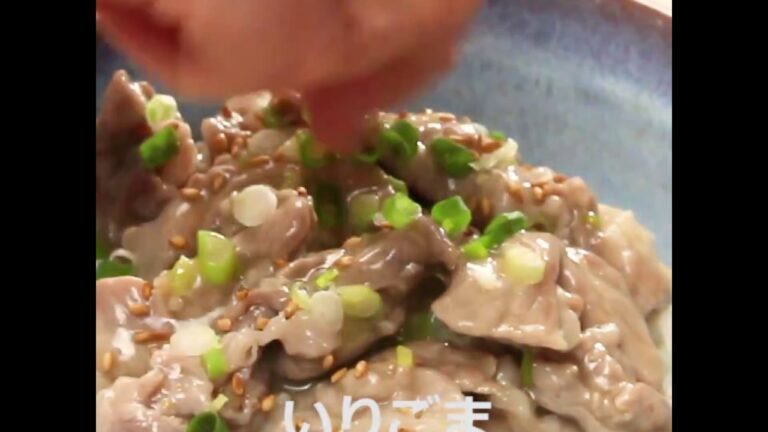 塩ダレが決め手 ねぎ塩豚丼