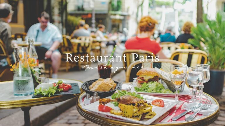 パリのカフェ巡り｜テラスが広くて心地よい空間のレストラン -Le Cépage-｜モンマルトルの路地｜日常Vlog｜オススメのお店紹介｜暮らし