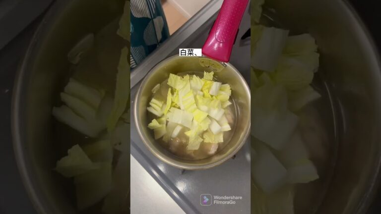 豚バラと白菜のほっこりスープ✨🤭