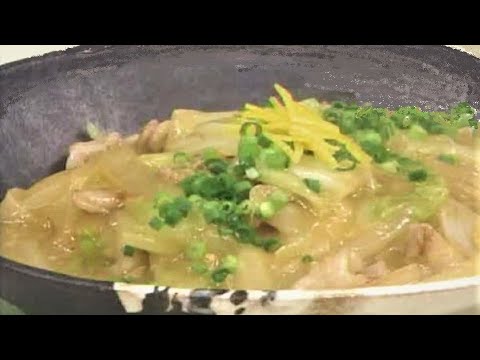 白菜のあったか味噌煮 & 簡単塩昆布あえ