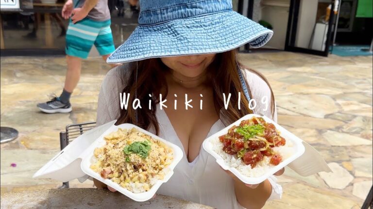 【ハワイ女子Vlog】溺愛ポケ丼6選！ポケ丼マニアが選ぶワイキキの絶品ポケ屋さん