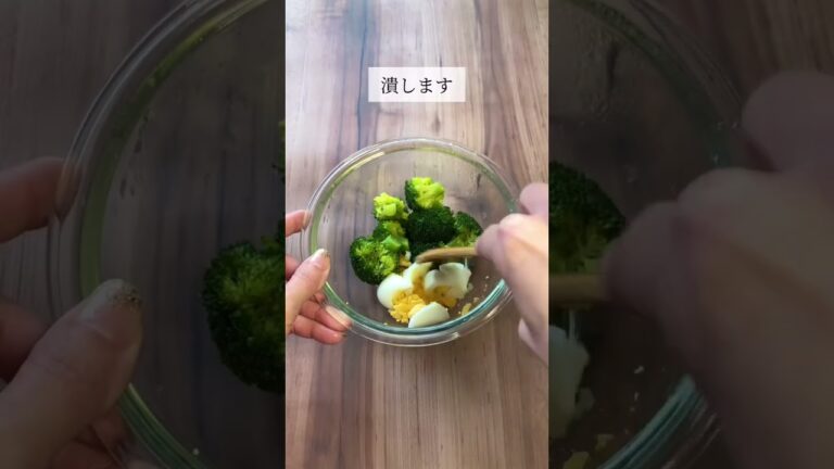満腹サラダ🥗ブロッコリーが主役だよ✨️ #ダイエットレシピ #節約レシピ #簡単レシピ