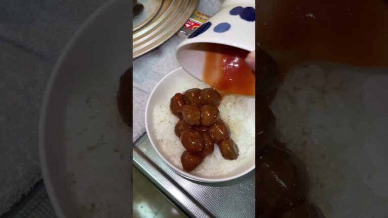 全てがだるなった時に食べる丼