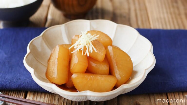 【基本の大根の煮物】じっくり煮込んでほくほく！大根1つで簡単レシピ♪｜macaroni（マカロニ）