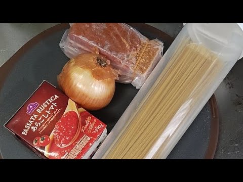 【テスト】お試しLIVE配信　今日のお昼ご飯　トマトソースパスタ