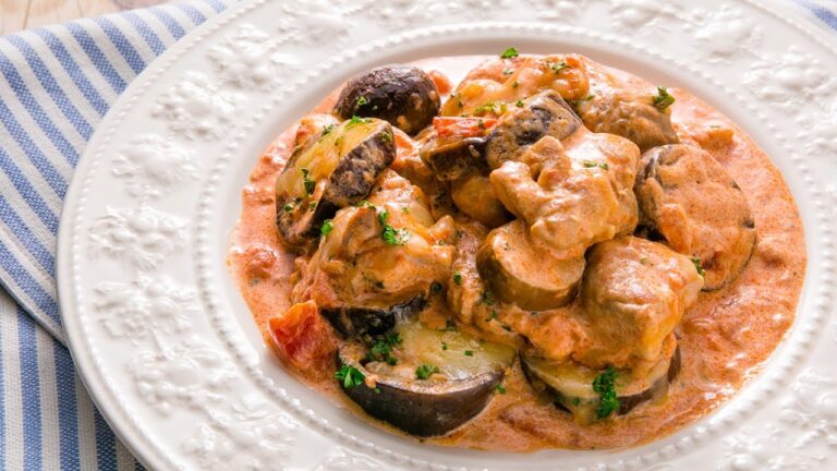 激ウマリピート！チキンとなすのトマトクリーム煮