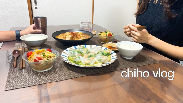 【食費月3万の料理vlog】業務スーパー購入品でごはん作り