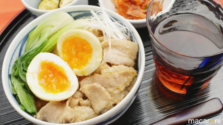 簡単ジューシー！ 濃厚 ゴマの ピリ辛 豚バラ 坦々 丼 のレシピ 作り方