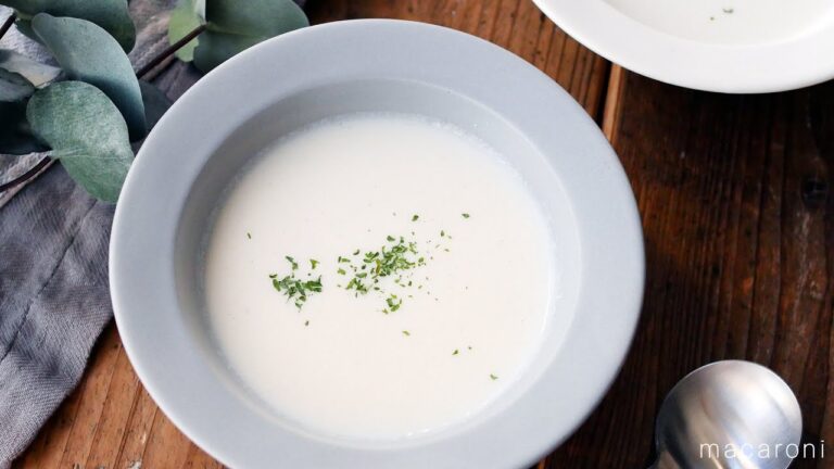 【大根のポタージュ】ほっこり甘い♪牛乳で作る簡単レシピ！｜macaroni（マカロニ）