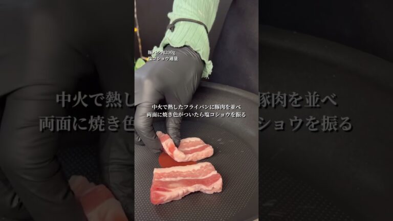 絶品ねぎ塩豚丼