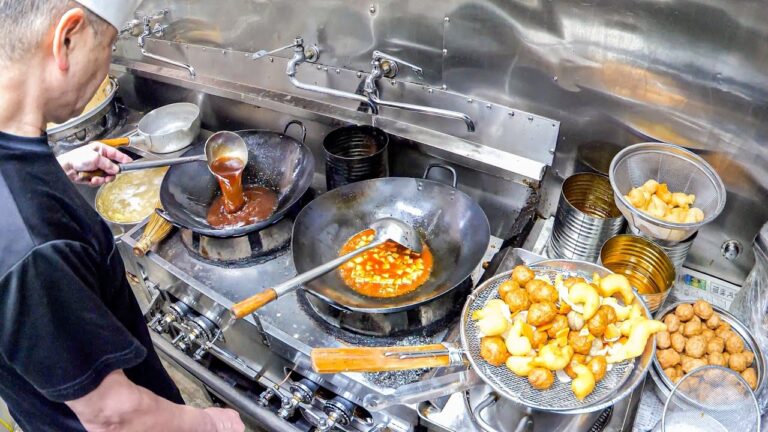 神戸）熟練のワンオペ鍋振り職人！常連が殺到する本格町中華の１日丨Amazing Wok Skills in Japan